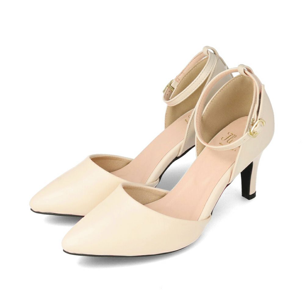 flune（フリューン） アンクルストラップセパレートパンプス