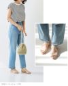 menue (メヌエ) 3cmヒール ストラップ ジュートサンダル