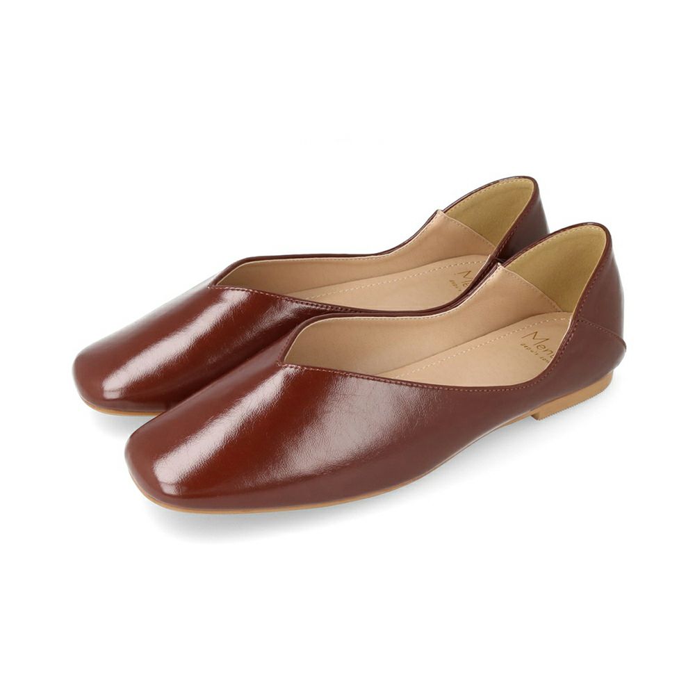 menue（メヌエ） スクエアトゥ 2wayバブーシュ