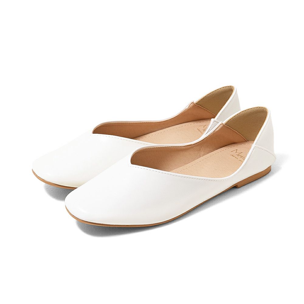 menue（メヌエ） スクエアトゥ 2wayバブーシュ