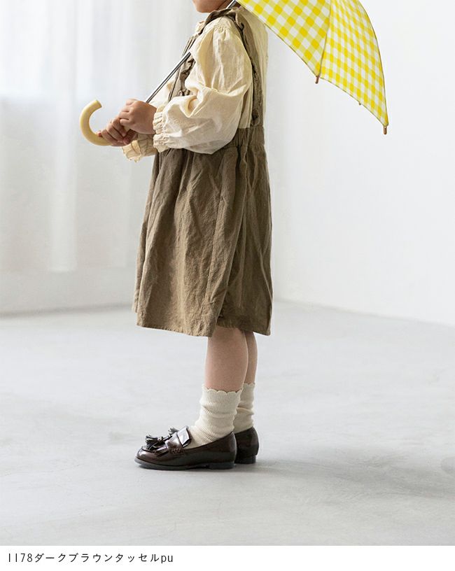 menue（メヌエ） 4タイプから選べる キッズ レイン ローファー