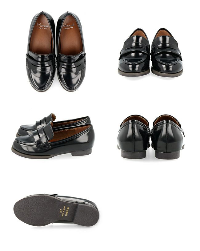 menue（メヌエ） 4タイプから選べる キッズ レイン ローファー