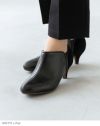 menue（メヌエ） バイカラー サイドゴア ブーティ 5cmヒール