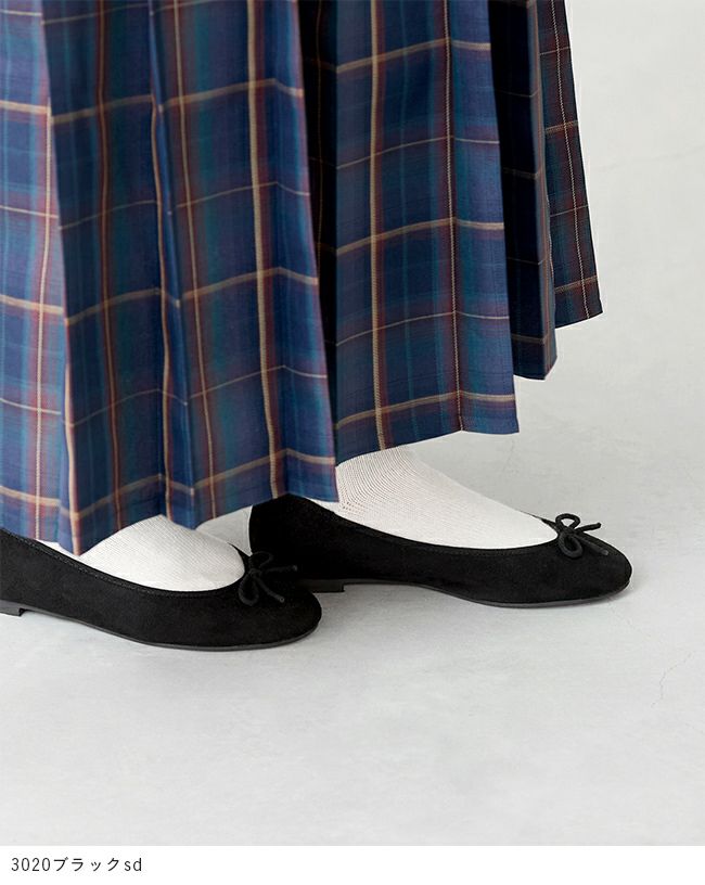 menue（メヌエ） SWEETFIT ラウンドトゥ バレエシューズ