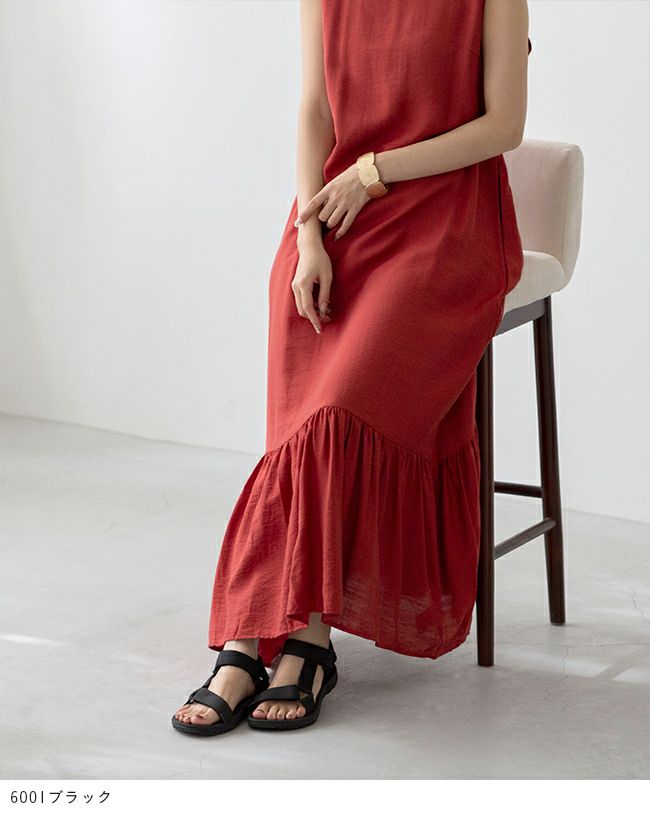 menue (メヌエ) ベルクロ スポーツサンダル