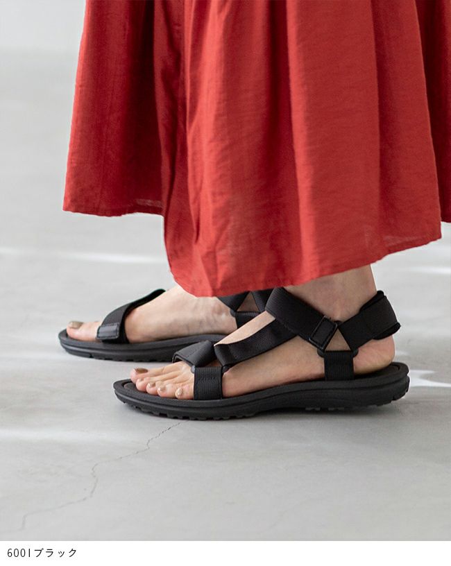 menue (メヌエ) ベルクロ スポーツサンダル