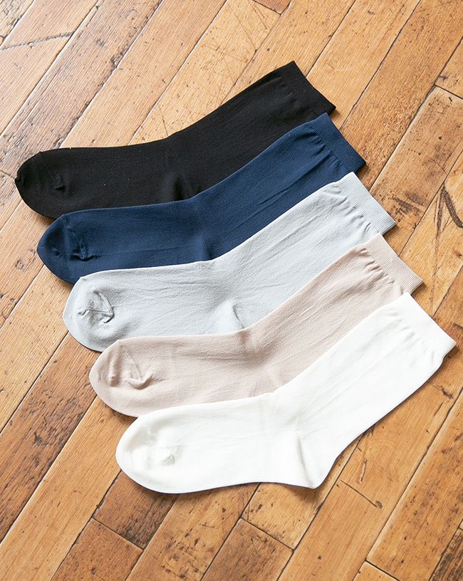 日本製 シンプル スタンダードソックス