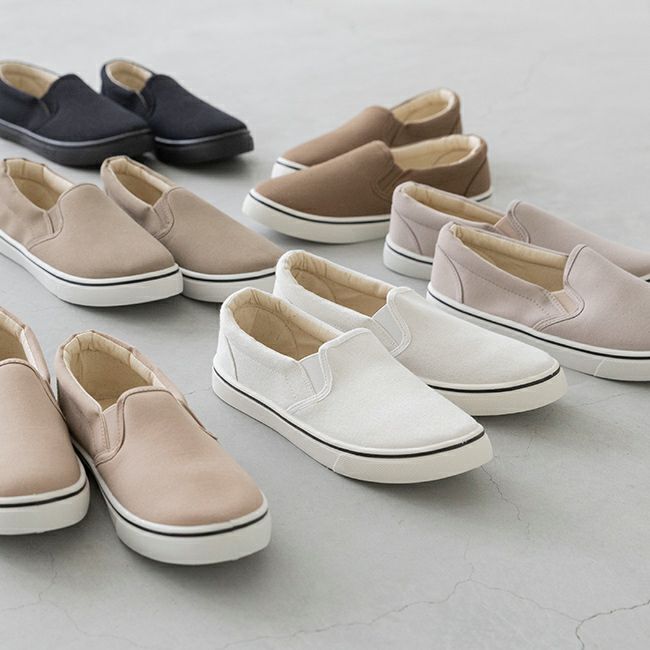 welleg select (ウェレッグ セレクト) シンプルデザインスリッポン