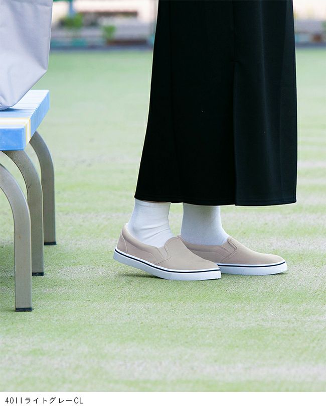 welleg select (ウェレッグ セレクト) シンプルデザインスリッポン