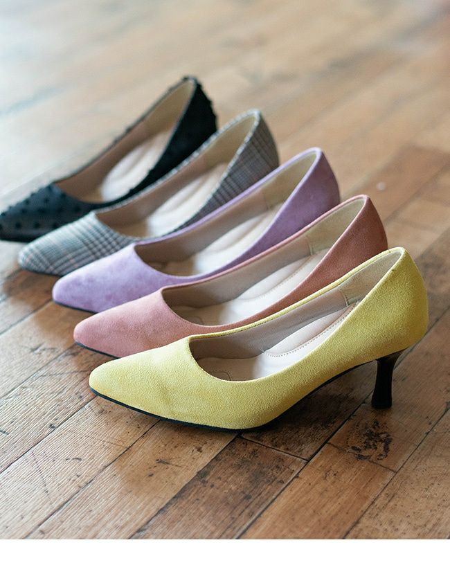 menue（メヌエ） ふわっふわの履き心地 ポインテッドトゥ パンプス
