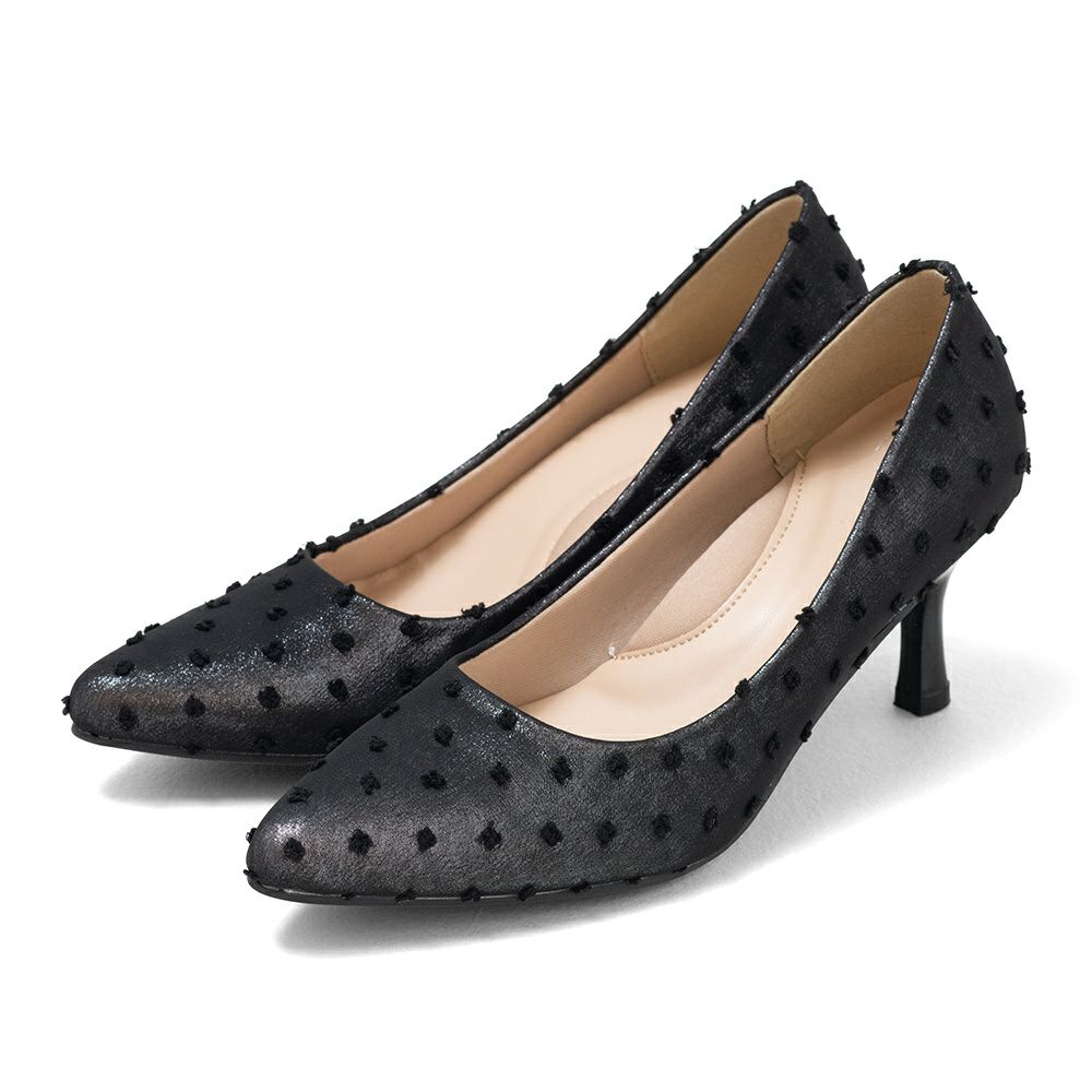 menue（メヌエ） ふわっふわの履き心地 ポインテッドトゥ パンプス