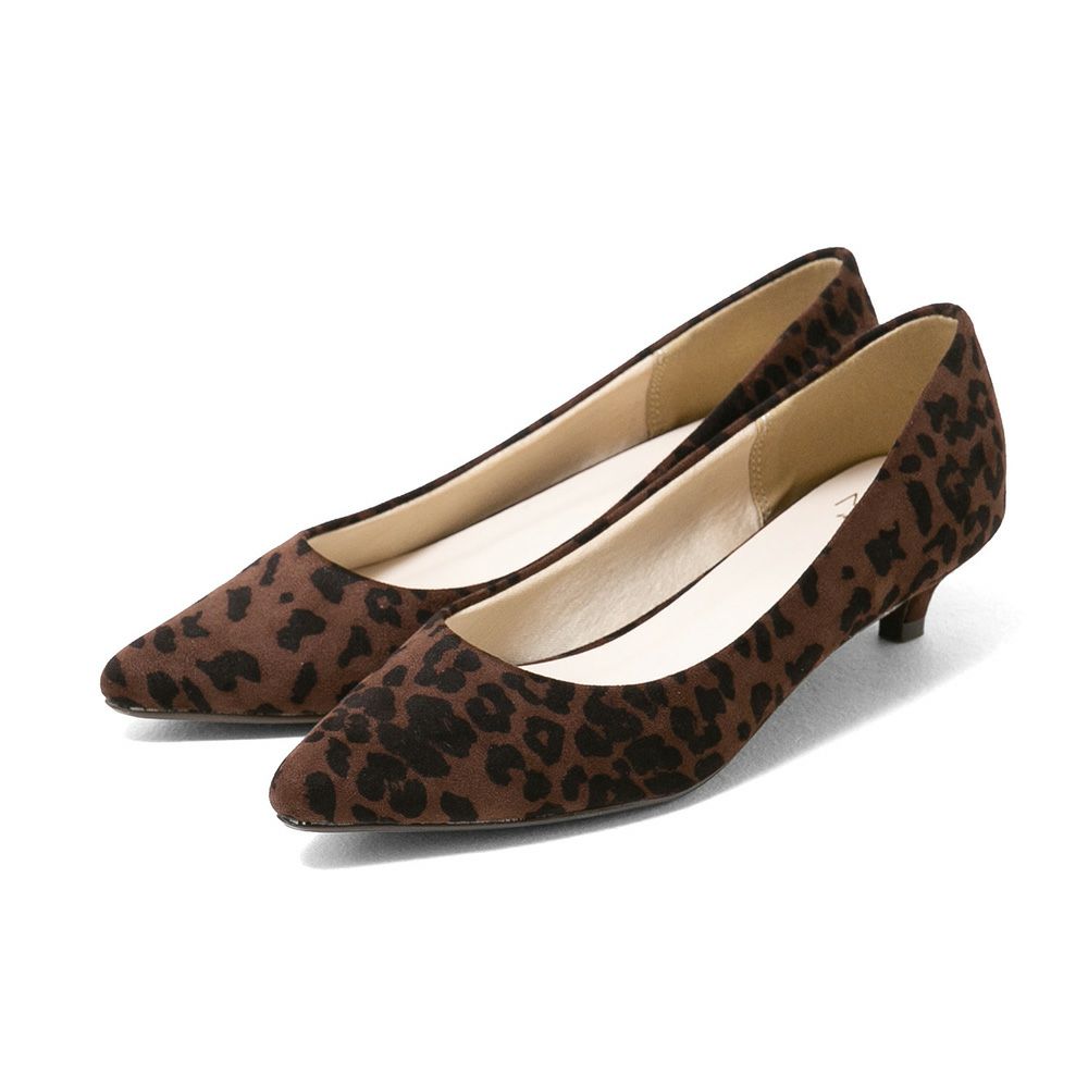 menue（メヌエ） ポインテッドトゥ 3cmヒール パンプス