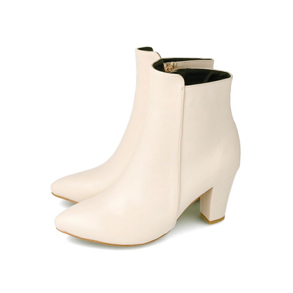 menue（メヌエ） ポインテッドトゥショートブーツ