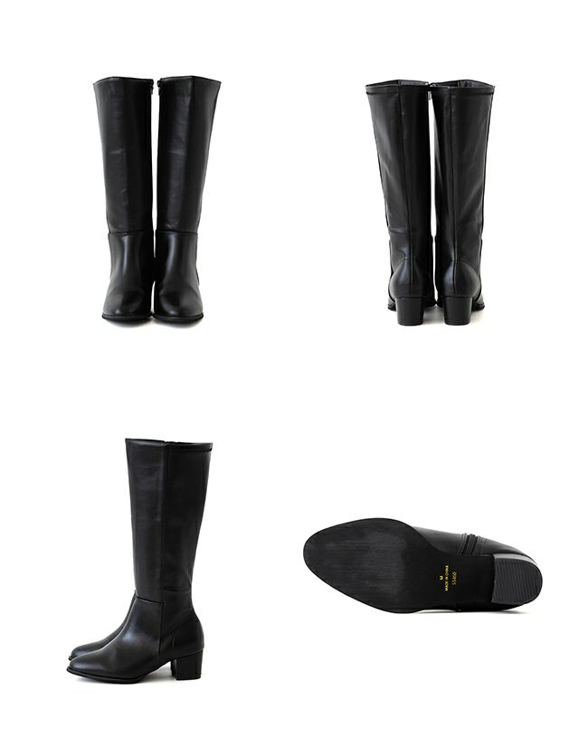 menue（メヌエ） 幅広 4e ロングブーツ 幅広 4e freely