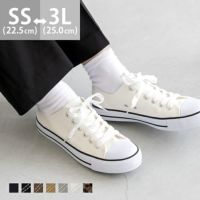 キャンバスローカットスニーカー