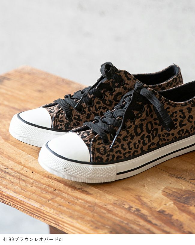 キャンバスローカットスニーカー