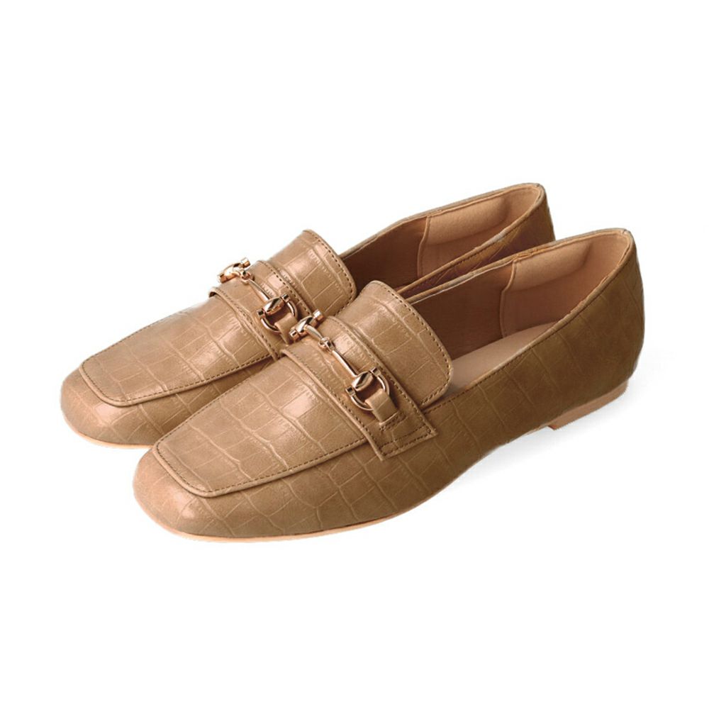 menue (メヌエ) スクエアトゥビットローファー