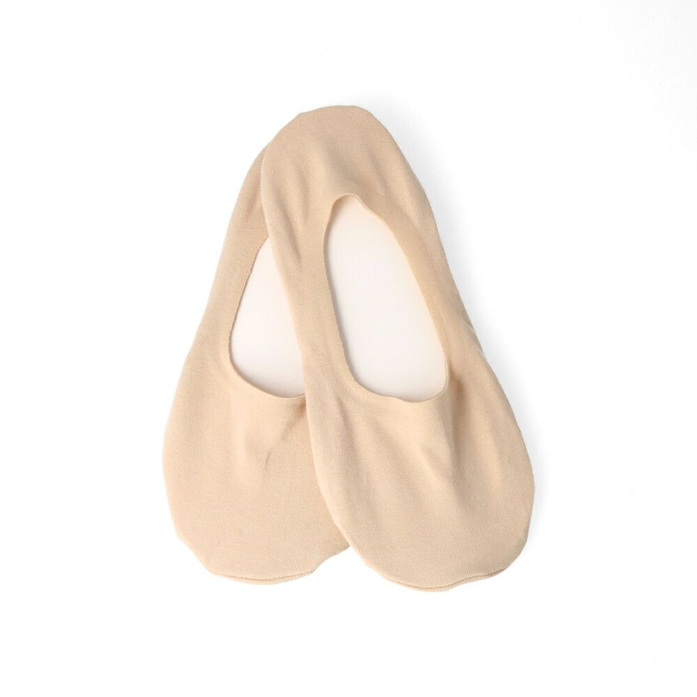 つま先かかと滑り止め付き フットカバー