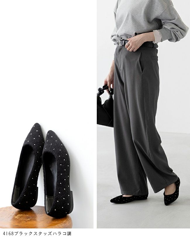 menue(メヌエ) エアスイート フラットヒールパンプス