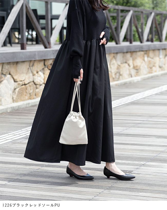 menue(メヌエ) エアスイート ミドルヒールパンプス