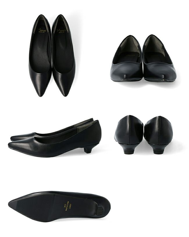 menue(メヌエ) エアスイート ミドルヒールパンプス