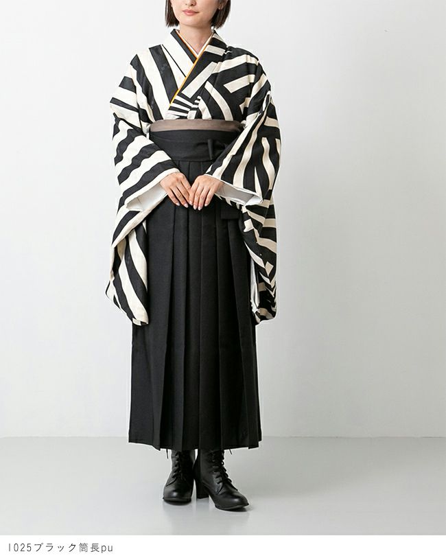 選べる筒丈！ レースアップ 袴ブーツ