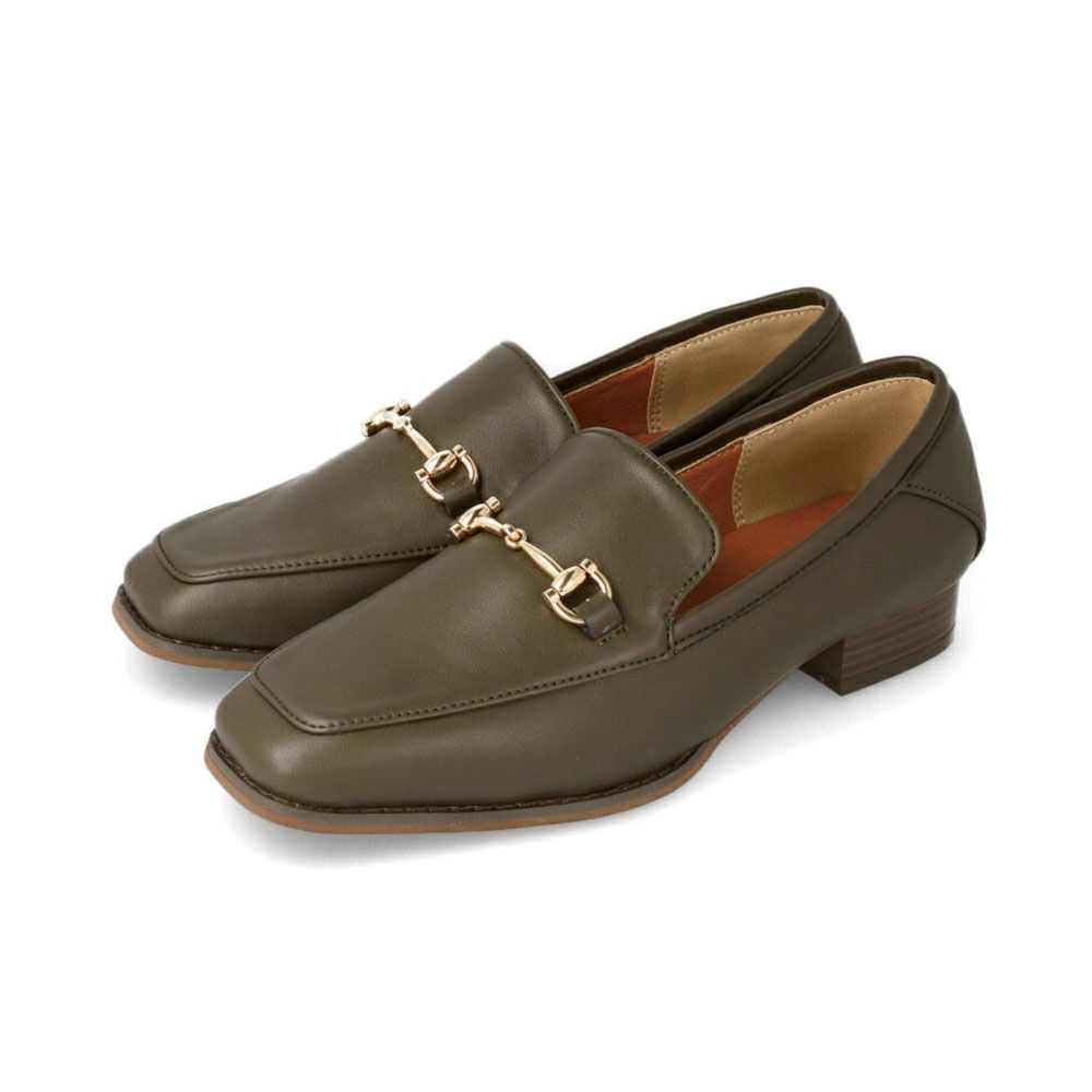 menue (メヌエ) スクエアトゥビットローファー