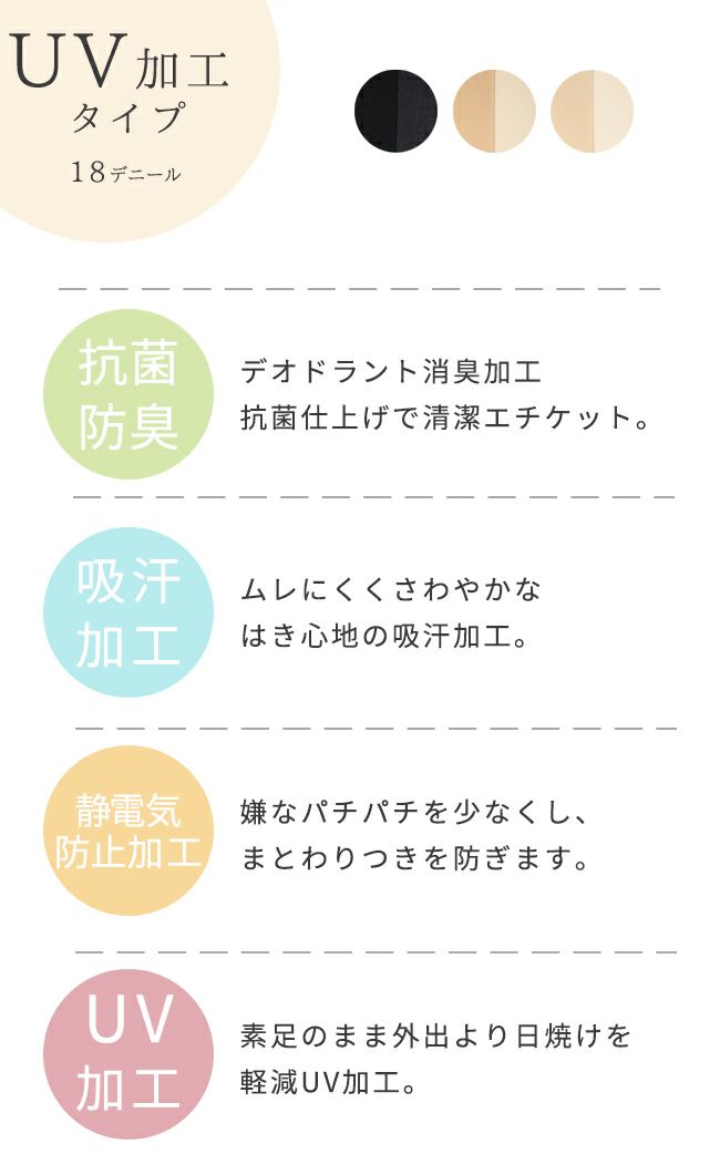 選べる4タイプ シアータイツ