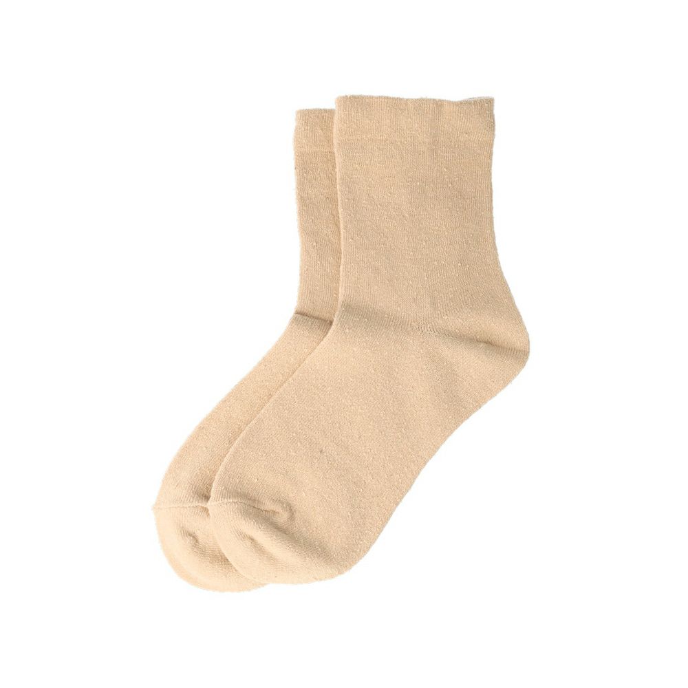 冷え取り シルク混 靴下