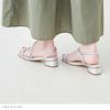 menue（メヌエ） スクエアトゥ サイドストラップ ローヒール サンダル