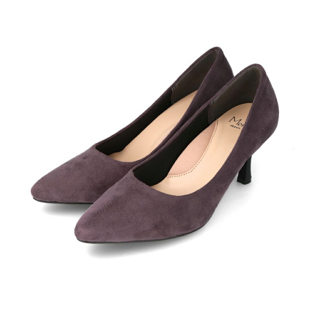 menue (メヌエ) ふわっふわの履き心地 ポインテッドトゥ パンプス