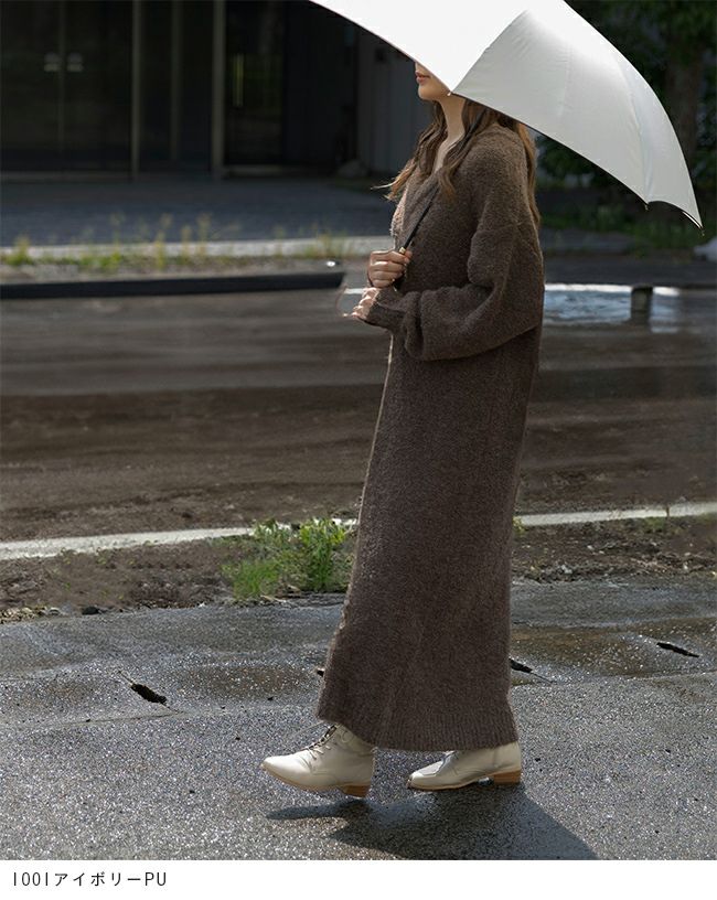 menue（メヌエ） レースアップ ミドルブーツ