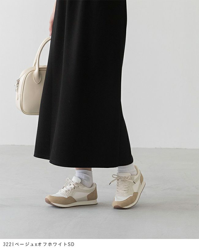 menue (メヌエ) コンビネーションスニーカー