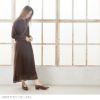 menue (メヌエ) ポインテッドトゥ 変形ローヒールパンプス