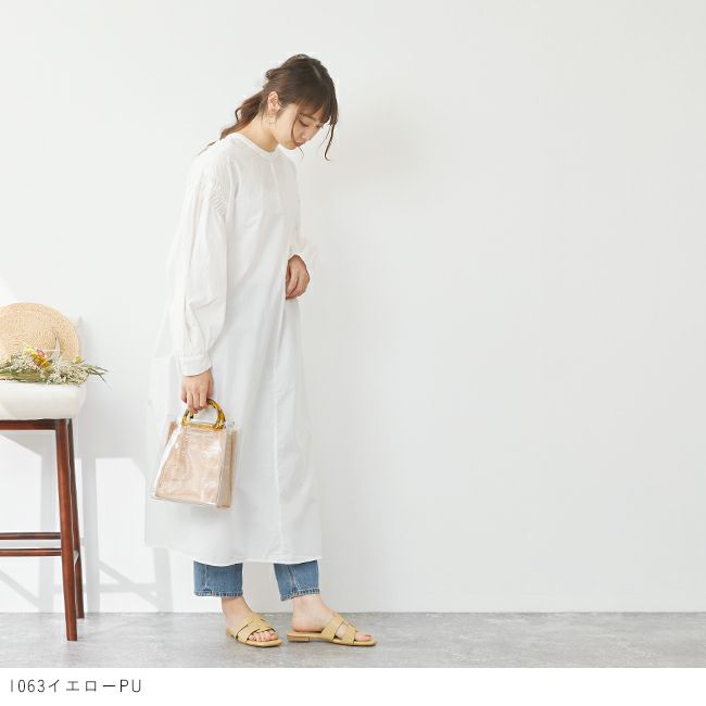 menue (メヌエ) 編み込みストラップ フラットヒール サンダル