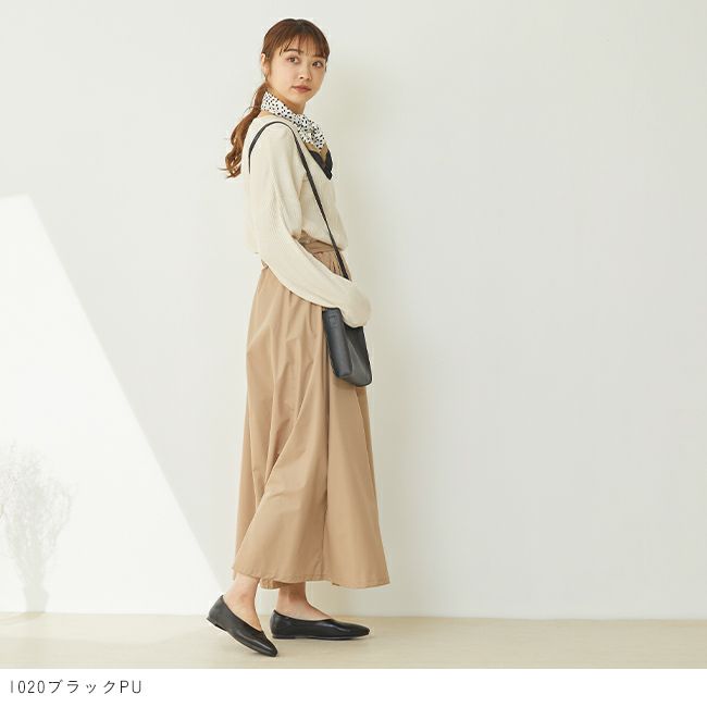 menue (メヌエ) スクエアトゥレインパンプス