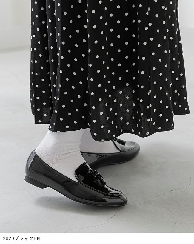 menue (メヌエ) オールウェザー タッセルオペラシューズ