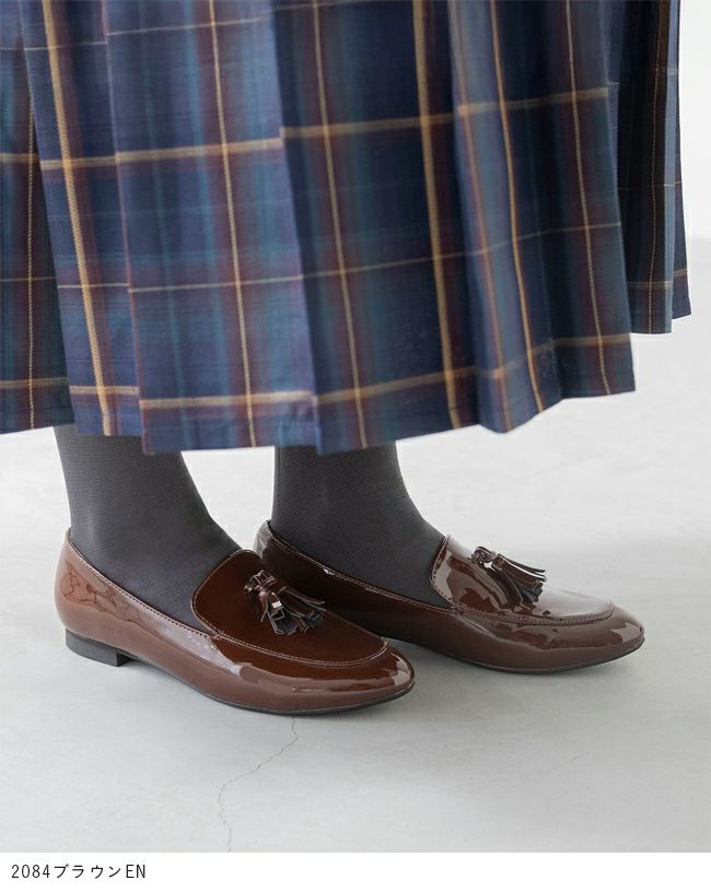 menue (メヌエ) オールウェザー タッセルオペラシューズ