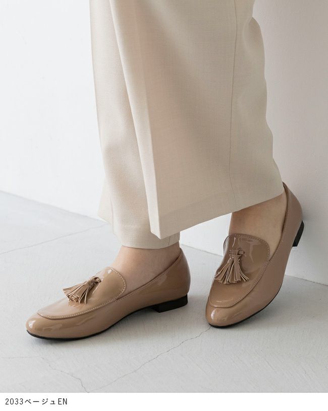 menue (メヌエ) オールウェザー タッセルオペラシューズ