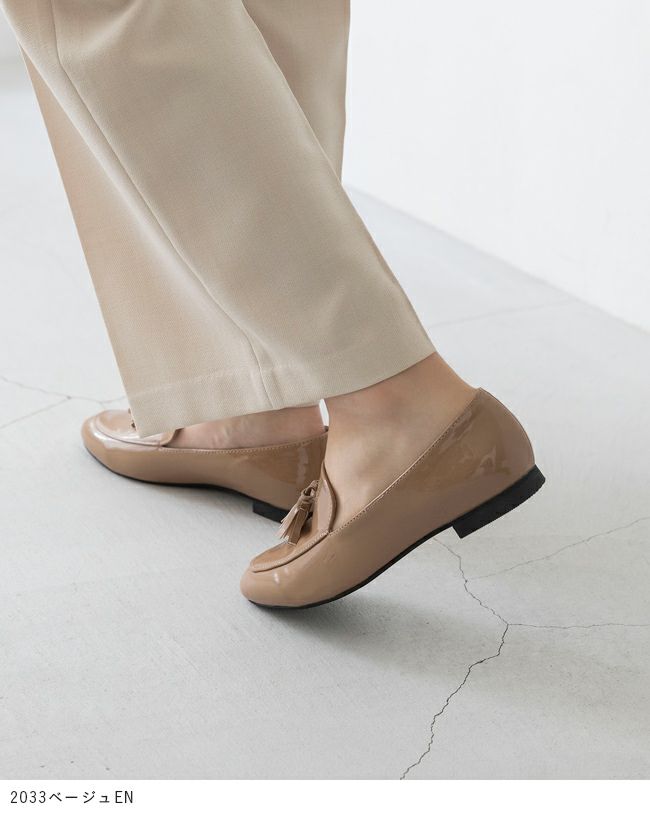 menue (メヌエ) オールウェザー タッセルオペラシューズ