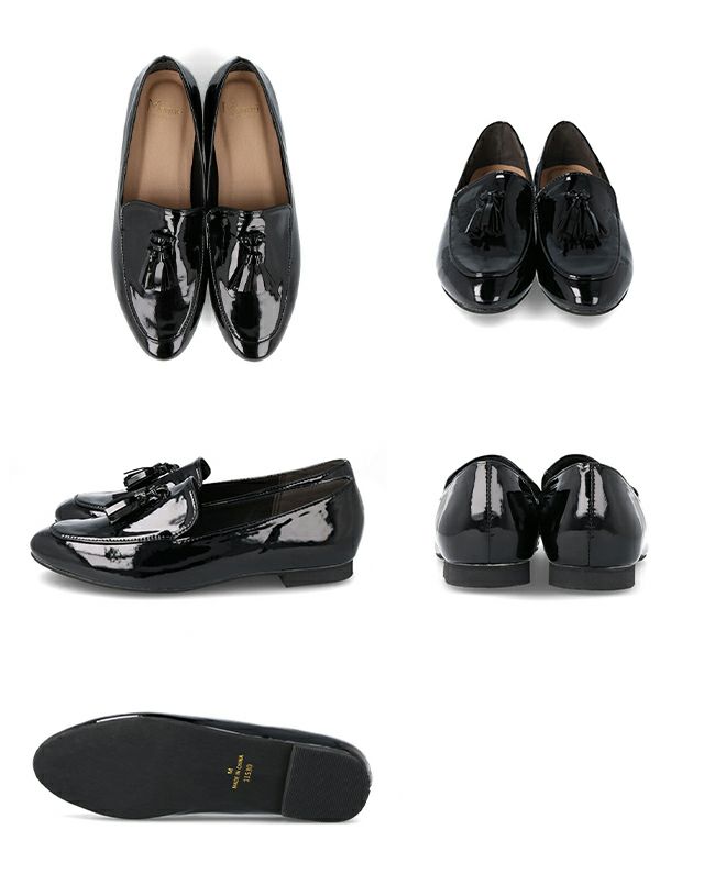 menue (メヌエ) オールウェザー タッセルオペラシューズ