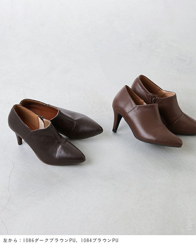 menue (メヌエ) ハイヒール Vカットブーティ