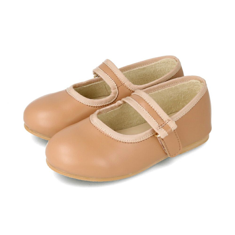 menue (メヌエ) キッズ ラウンドトゥ ストラップシューズ