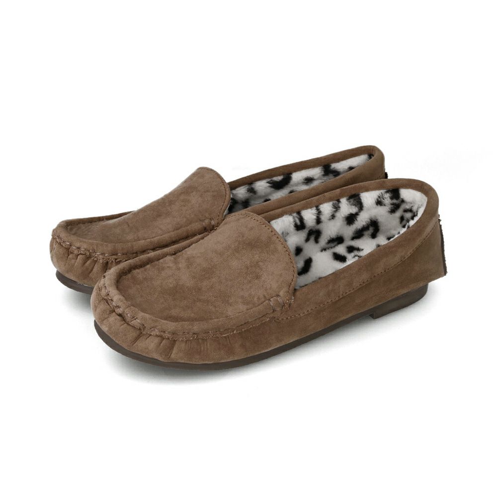 mooimooi (モーイモーイ) 撥水 シンプルファーモカシン