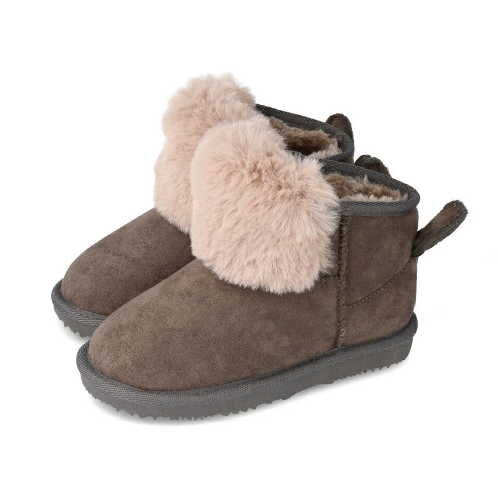 mooimooi (モーイモーイ) アニマルモチーフ キッズムートンブーツ