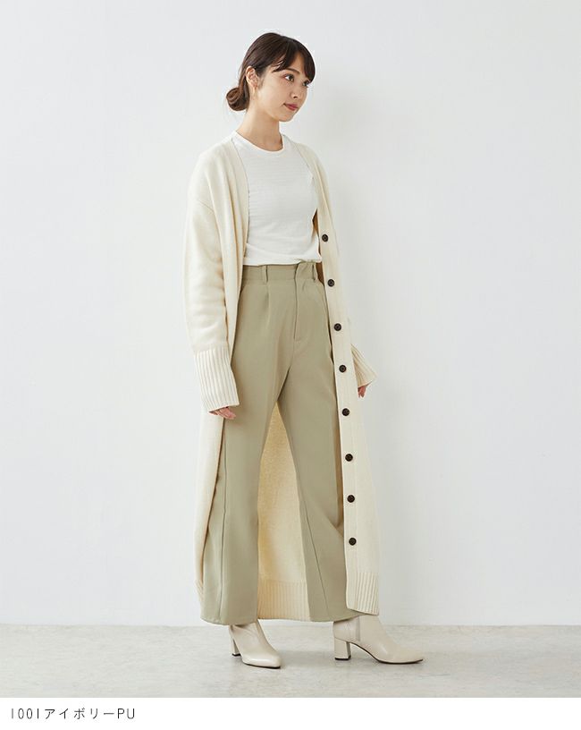 menue (メヌエ) アーモンドトゥ ショートブーツ