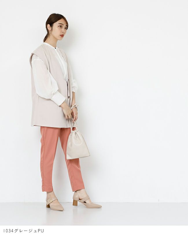 menue (メヌエ) スクエアトゥセパレートパンプス