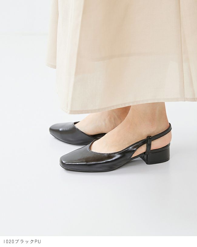 manu パンプス MANU バックストラップ WOMEN サイズ6001 24 manu パンプス MANU バックストラップ WOMEN サイズ6001 24