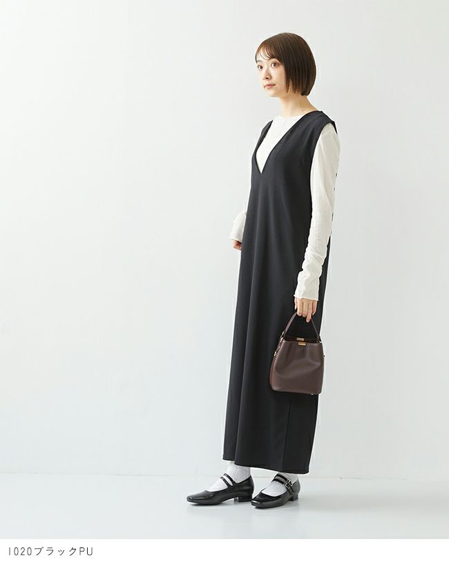 menue (メヌエ) メリージェーンスクエアトゥパンプス