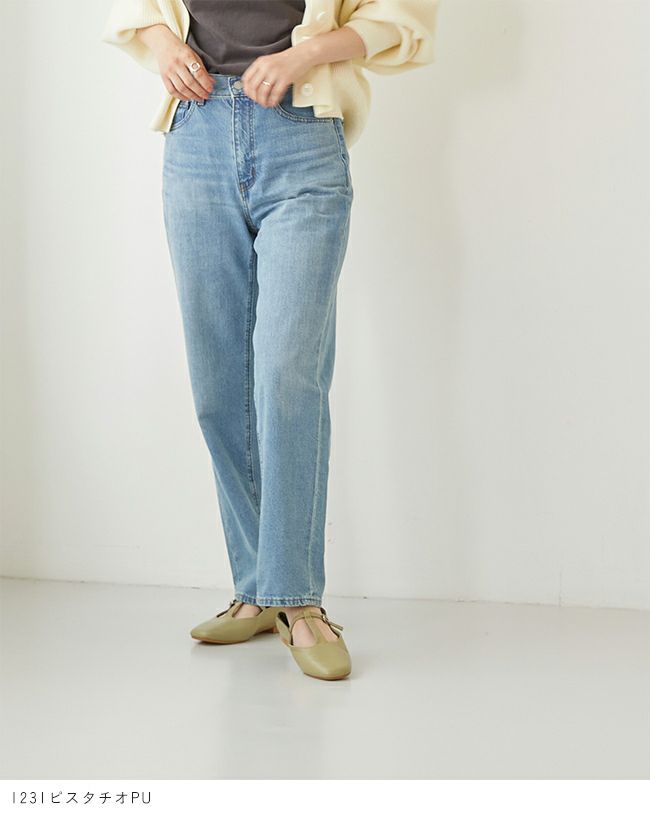 menue (メヌエ) 2way やわらかTストラップパンプス